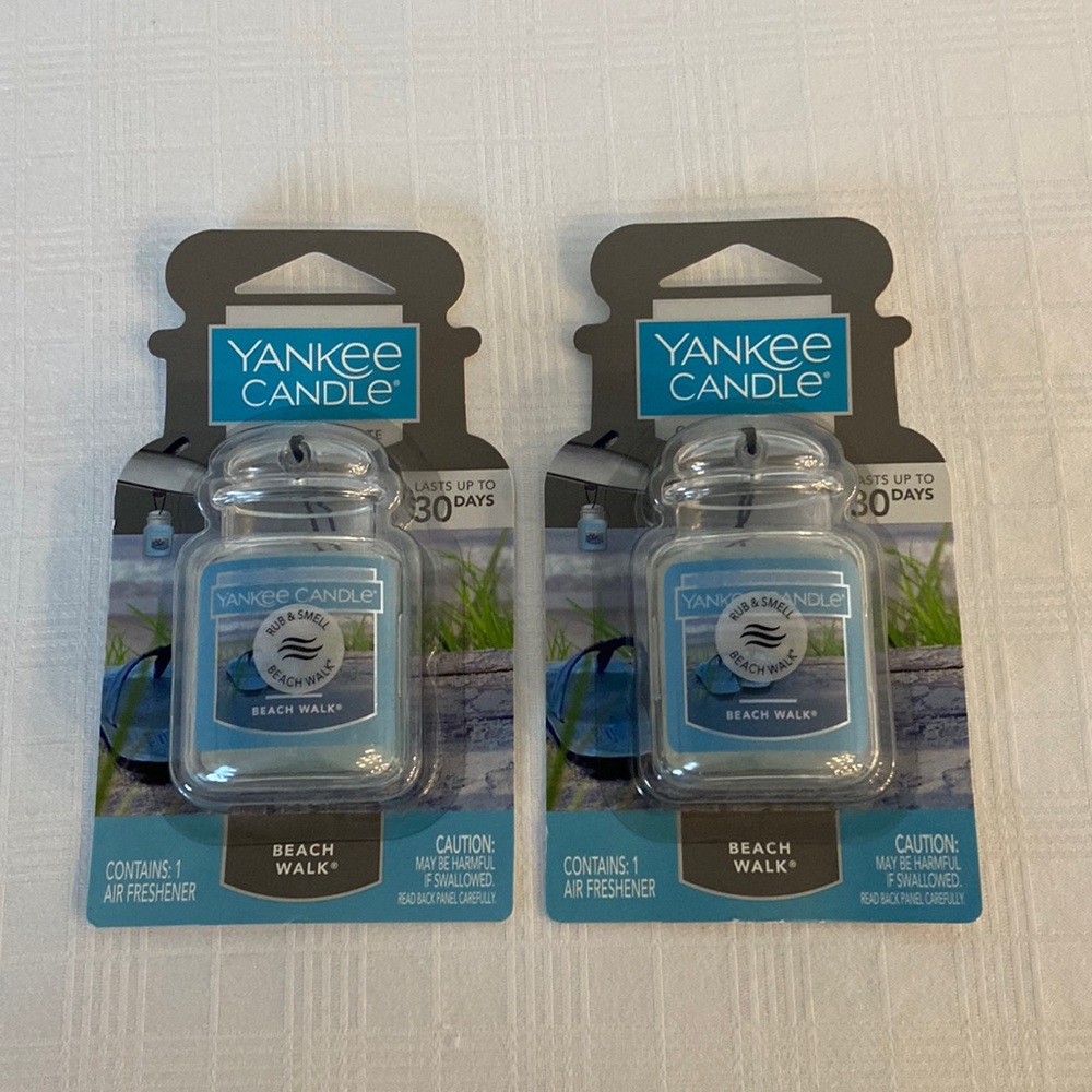 Yankee Candle ‘Beach Walk’ 🏝️ - set of 2